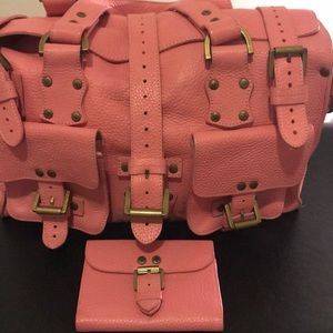 BUNDLE Mulberry Roxanne Satchel & Wallet